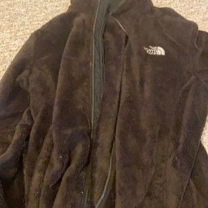 North face fuzzy fleece
